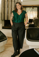 Tissu lainage tailleur 100% laine Anthracite