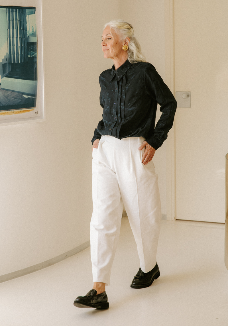 Denim blanc cassé écru – 100% coton