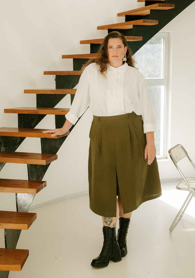 Silvana skirt sewing pattern Pocket pattern