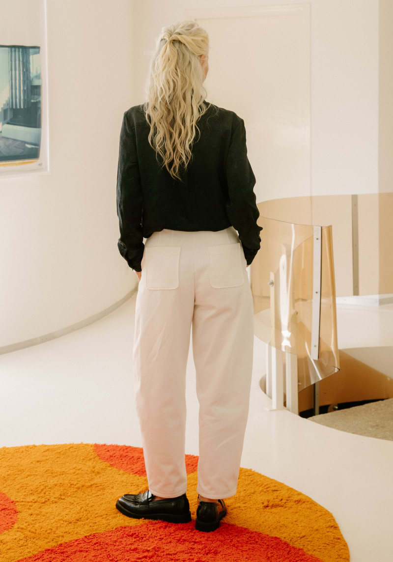 Denim blanc cassé écru – 100% coton