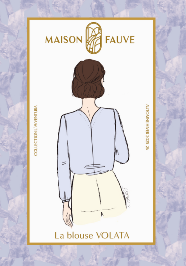 Patron couture blouse Volata - Patron pochette
