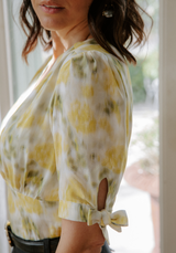 Tissu popeline de viscose imprimée Abstract Rose - Plusieurs coloris