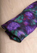 Tissu popeline de viscose imprimée Abstract Rose - Plusieurs coloris