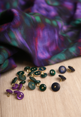 Tissu popeline de viscose imprimée Abstract Rose - Plusieurs coloris