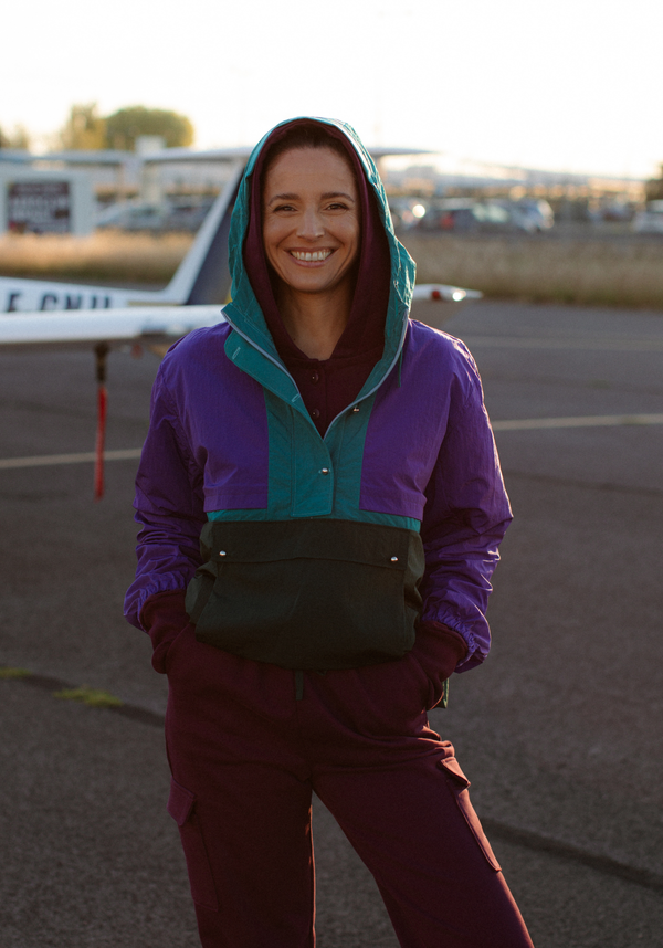 Rafale windbreaker sewing pattern - Pouch pattern