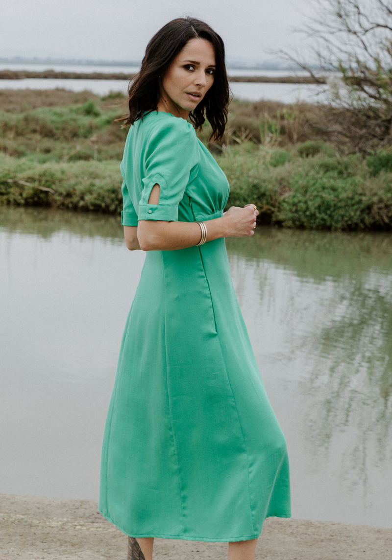 Rosalie dress sewing pattern - Pouch pattern