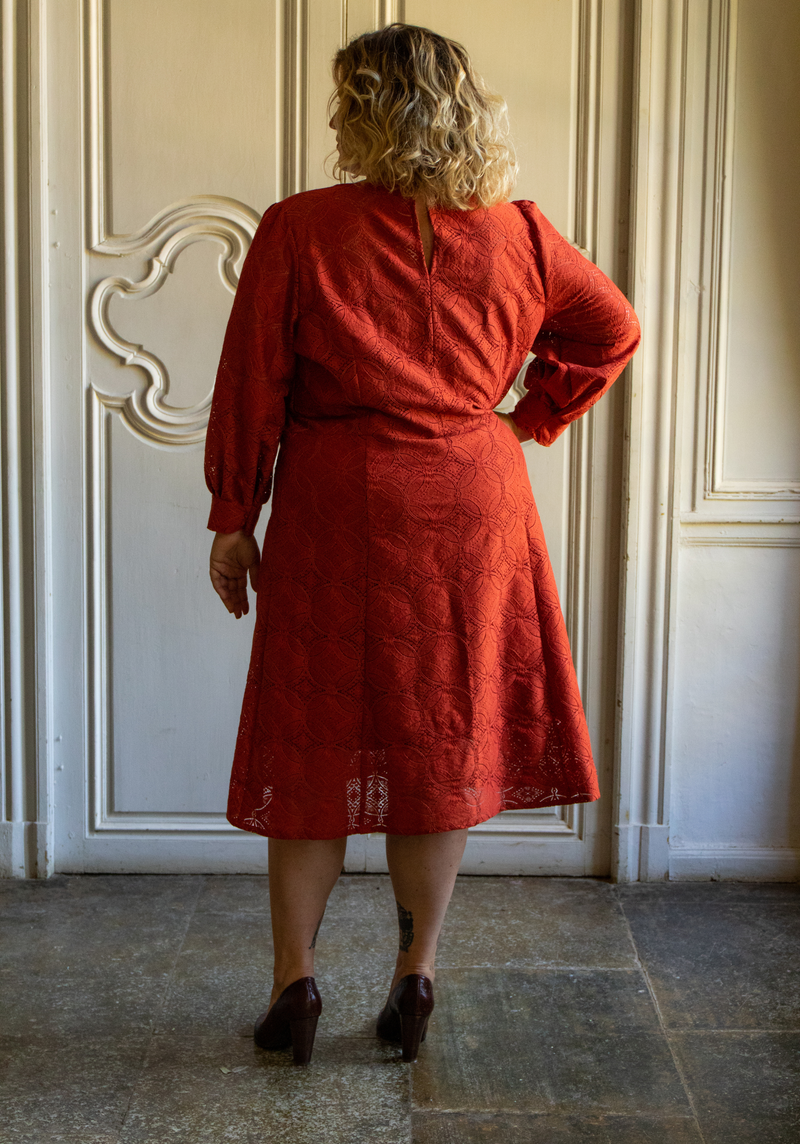 Patron robe, blouse Zénith / PDF (A4, A3, A0, US Letter) - Cadres, Calques par Taille, Vidéoprojection