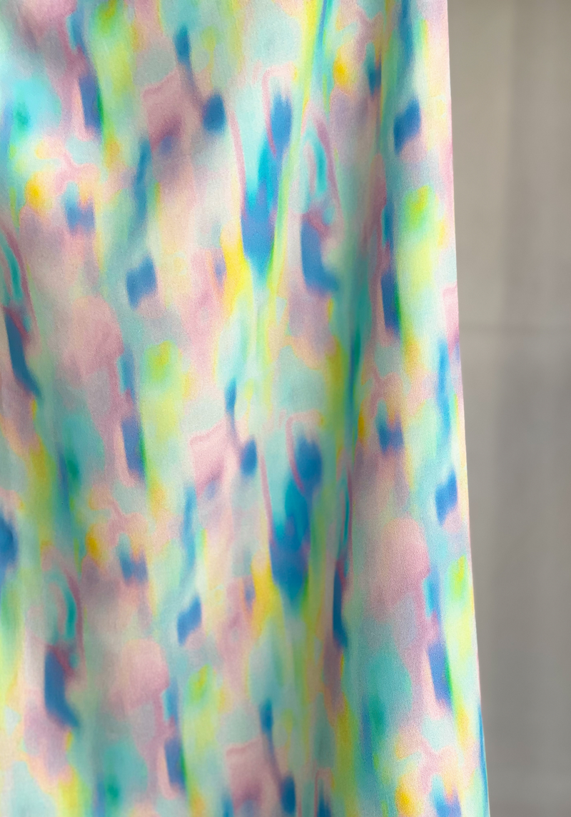 Tissu popeline de viscose imprimée Solaris - 5 coloris