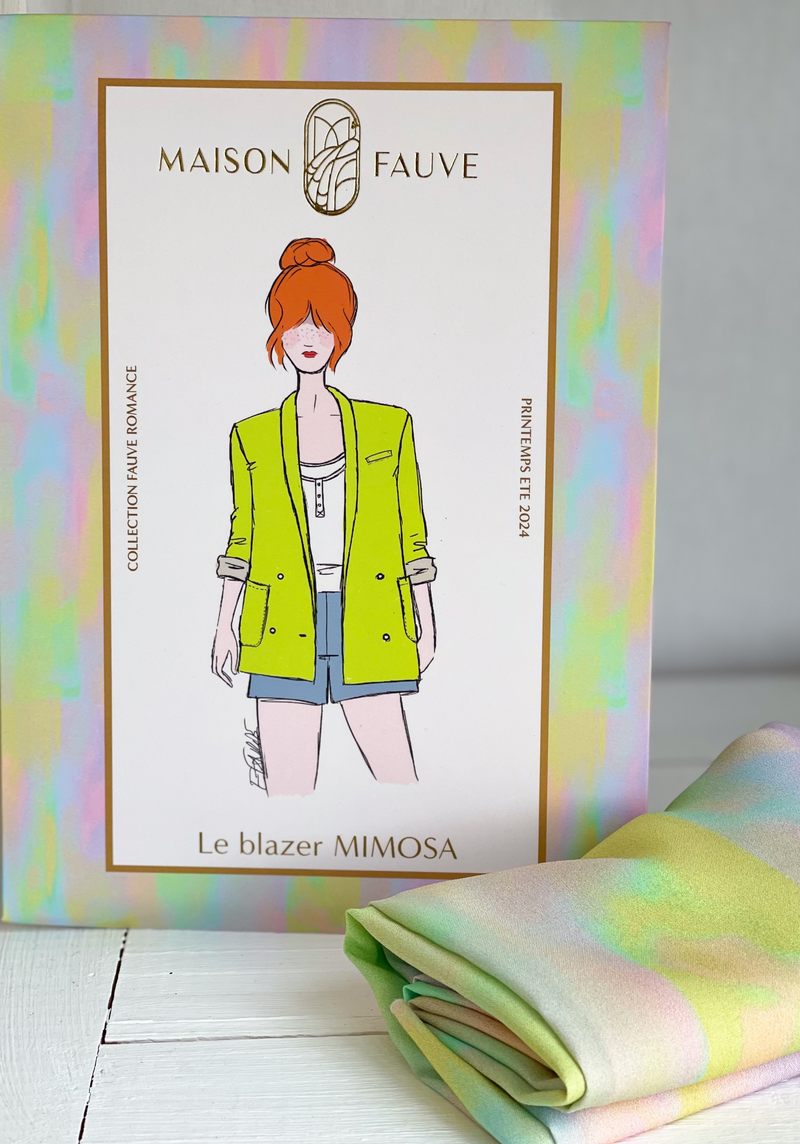 Tissu popeline de viscose imprimée Solaris - 5 coloris