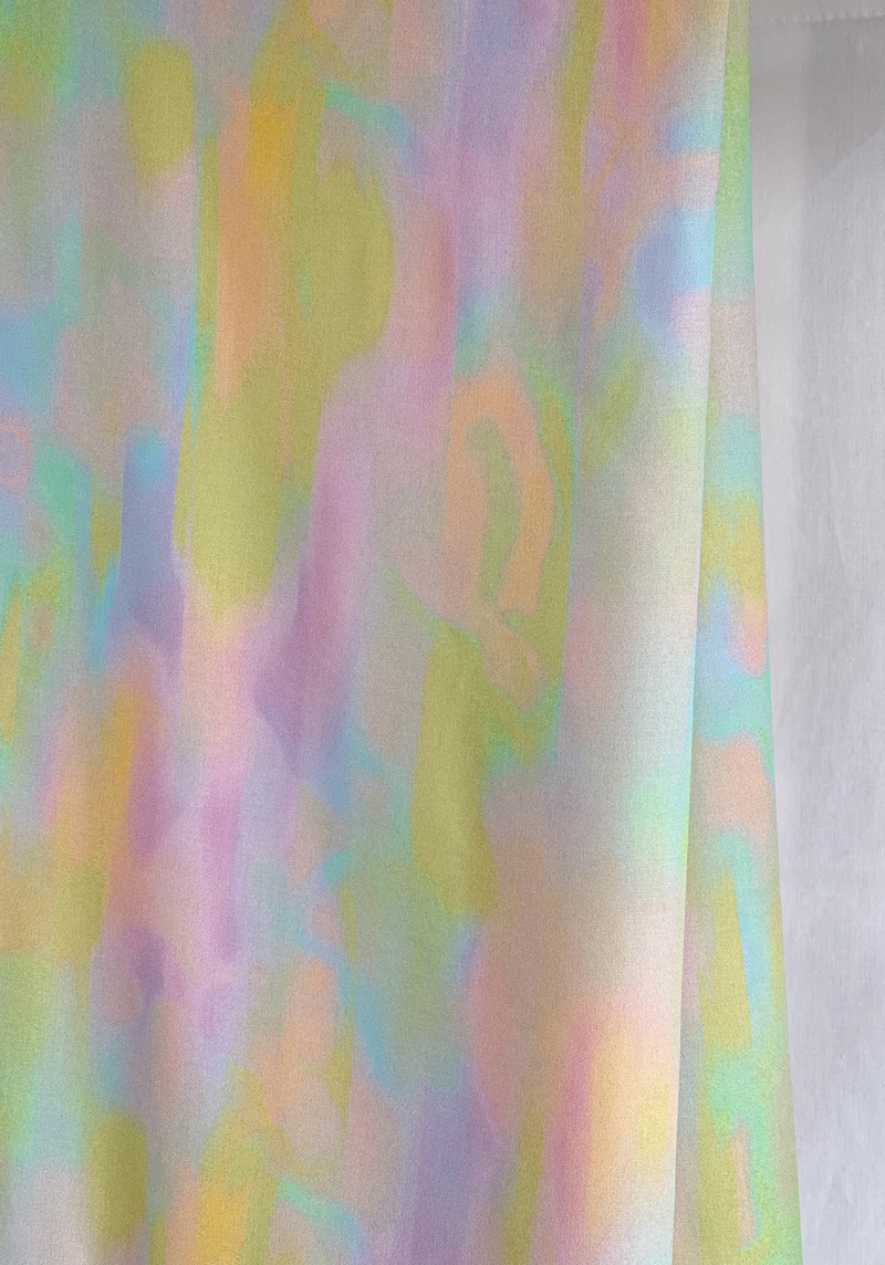 Tissu popeline de viscose imprimée Solaris - 5 coloris
