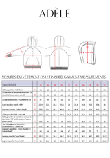 Patron sweat Adèle / Patron pochette