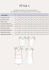 Pétula dress sewing pattern - Clutch pattern