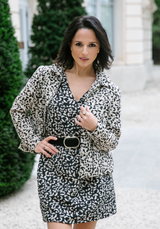 Ocello jacquard fabric