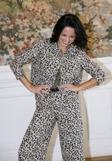 Ocello jacquard fabric