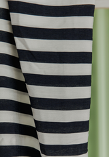 Tissu voile poly viscose à rayures Berlingot - Plusieurs couleurs