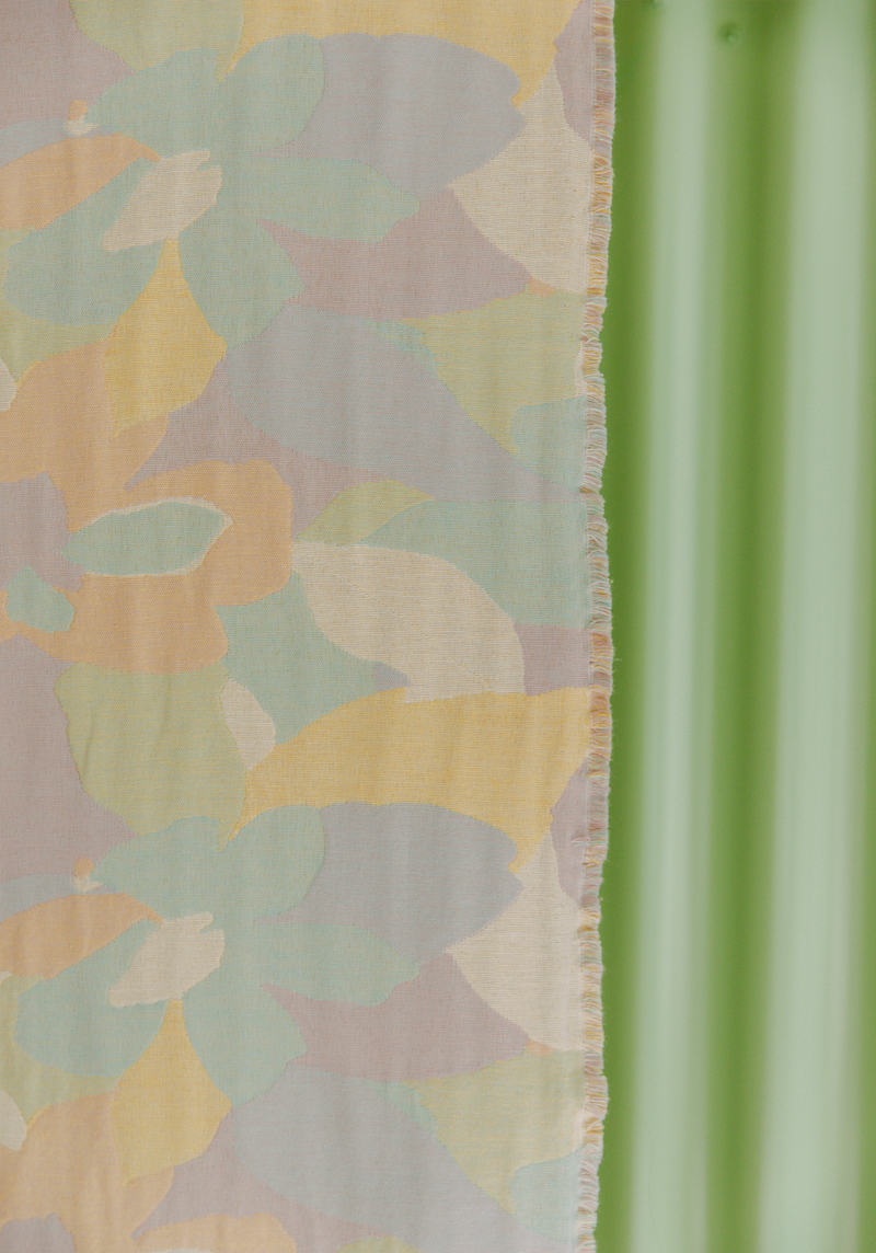 Tissu jacquard Pastel