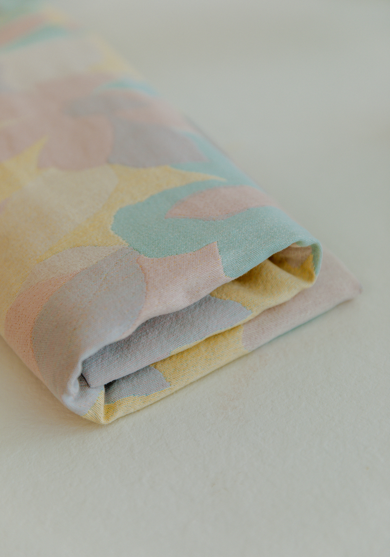 Tissu jacquard Pastel