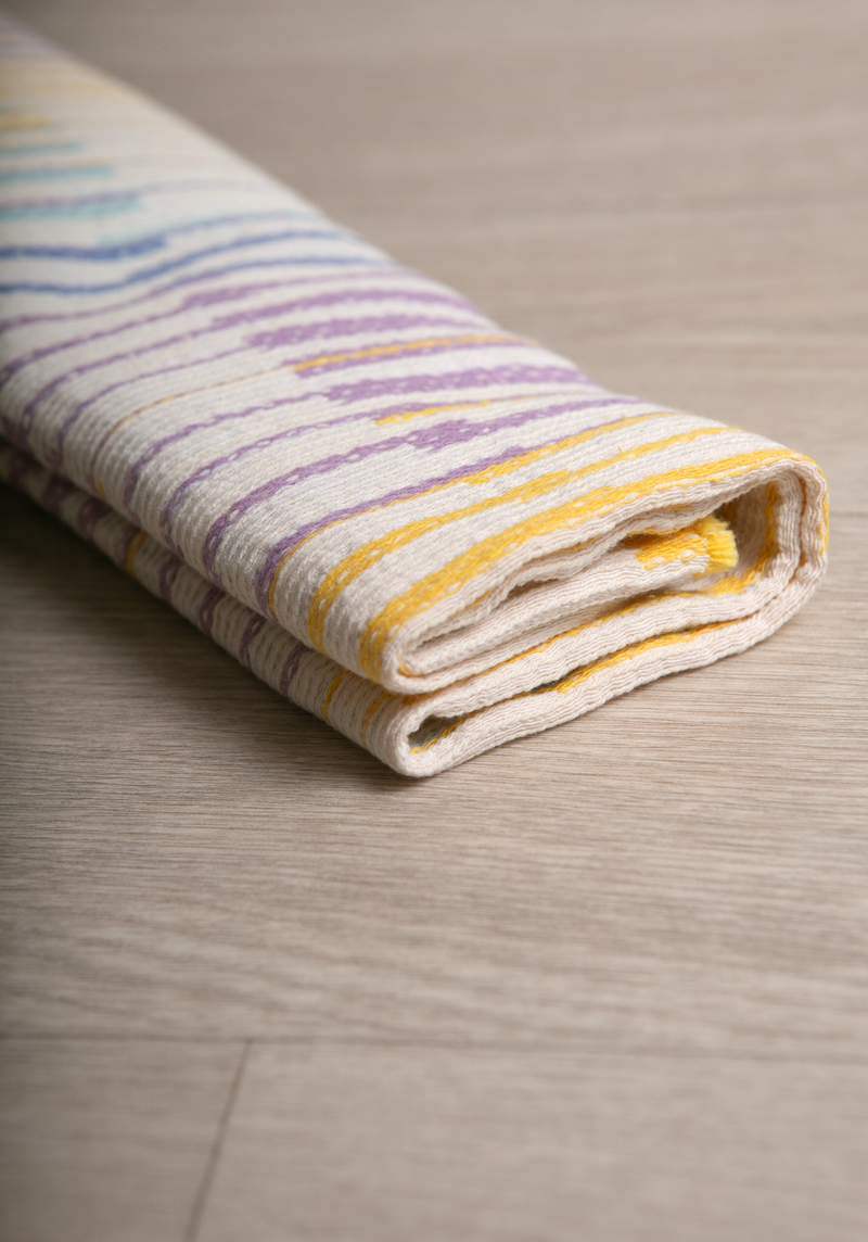 COUPONS - Tissu tweed jacquard Sorbet