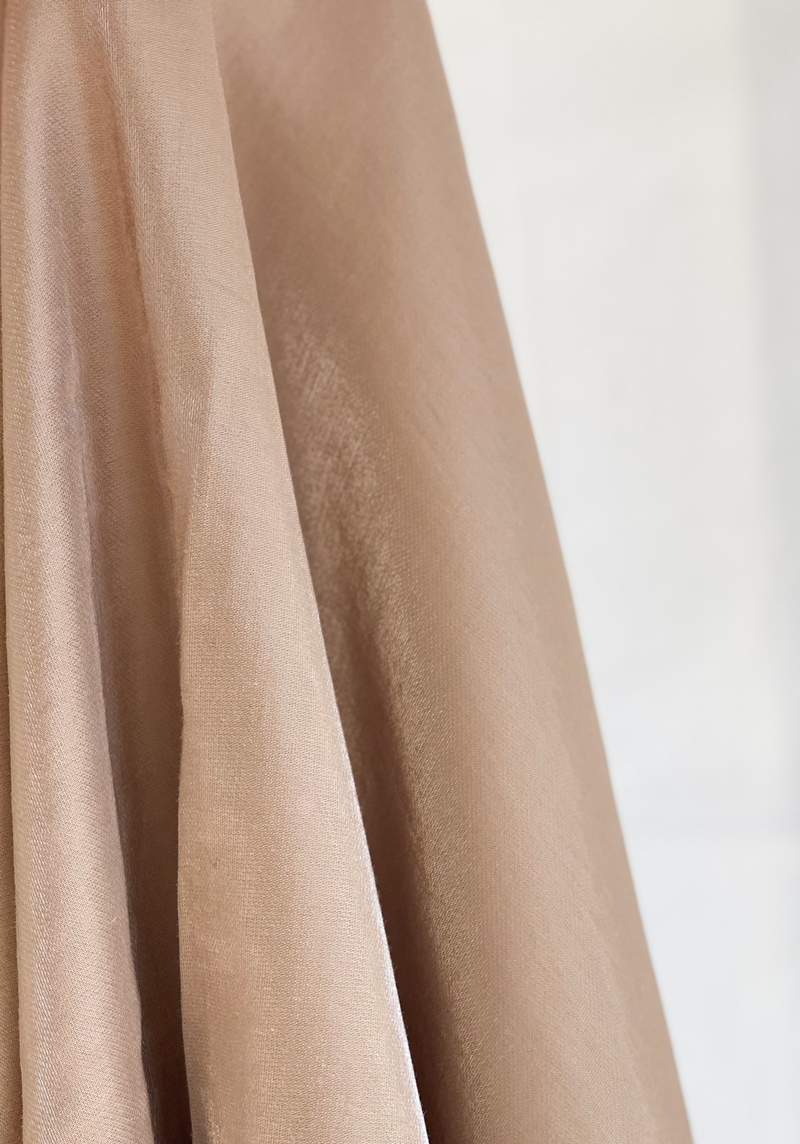 Tissu sergé lyocell lamé - 4 coloris