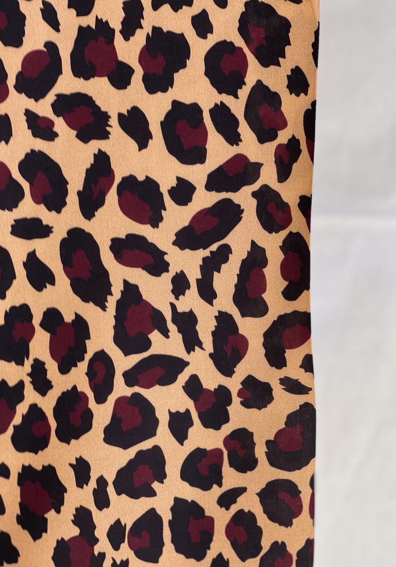 Léo Spicy viscose poplin fabric - per 10 cm