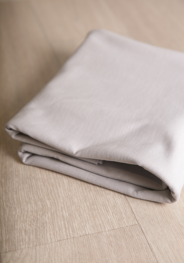 COUPONS - Tissu sweat French Terry - Gris Parme