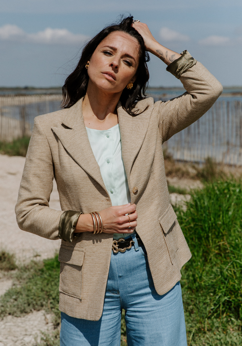 Blazer Tenue Working Girl Blazer Style De Vetement Femme 2019
