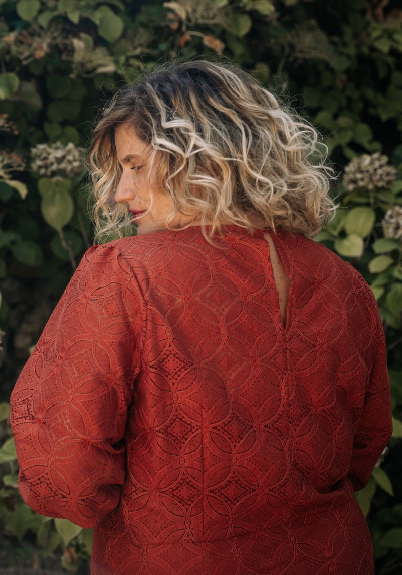 Patron robe, blouse Zénith / PDF (A4, A3, A0, US Letter) - Cadres, Calques par Taille, Vidéoprojection
