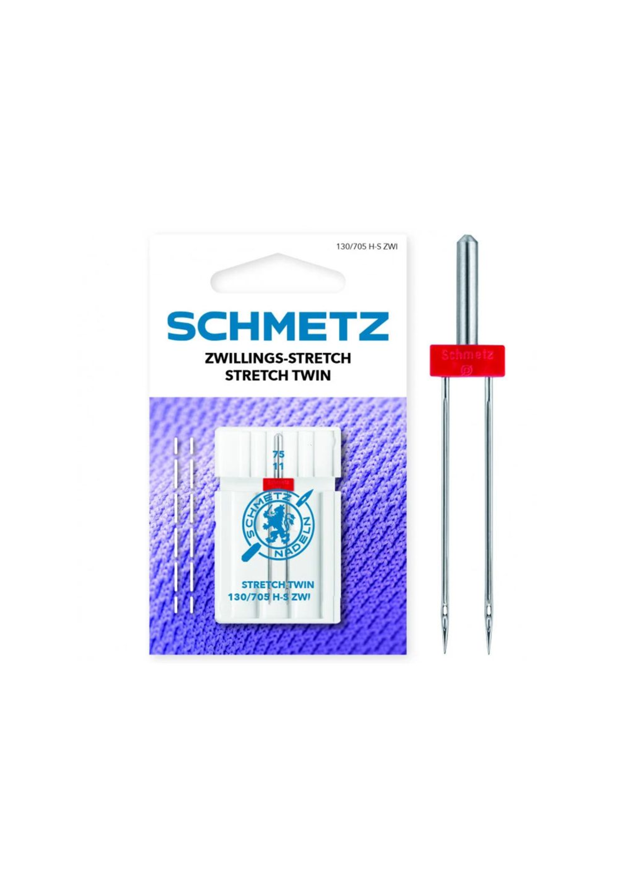 SCHMETZ Twin Needle Stretch 75 – jersey hems
