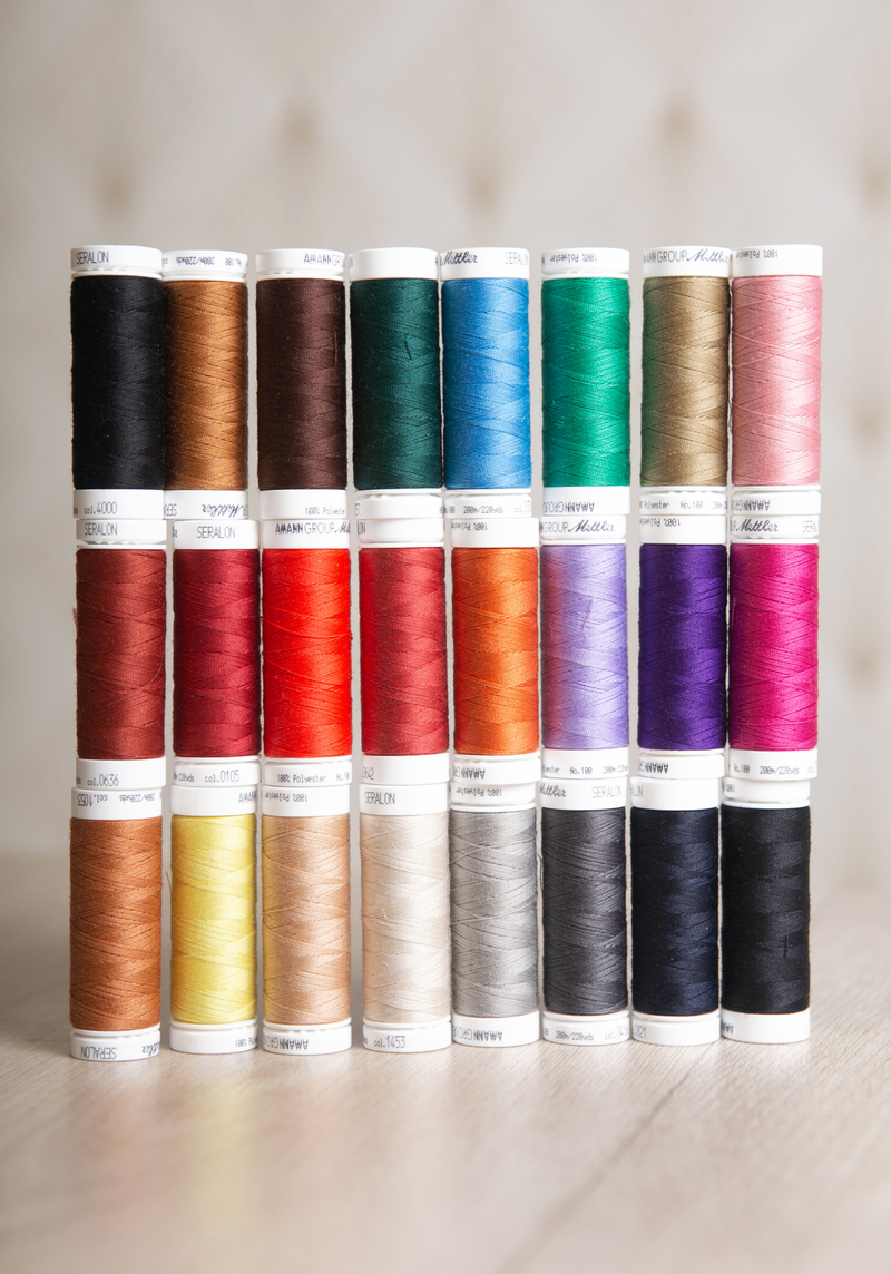 Bobine De Fil à Coudre Polyester 200 M – Beige – Pour Tous Textiles Main/machine