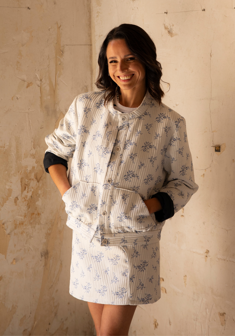 Dandelion jacket sewing pattern / Pouch pattern