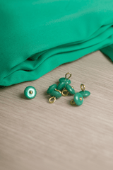 Bouton à coudre en nacre Wink Glossy 10 mm - Plusieurs couleurs - Maison Fauve