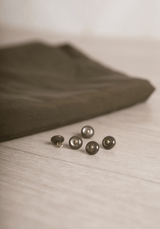 Bouton à coudre en nacre Wink Glossy 10 mm - Plusieurs couleurs - Maison Fauve