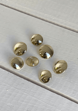 Bouton doré Talisman 15 et 18 mm - Maison Fauve