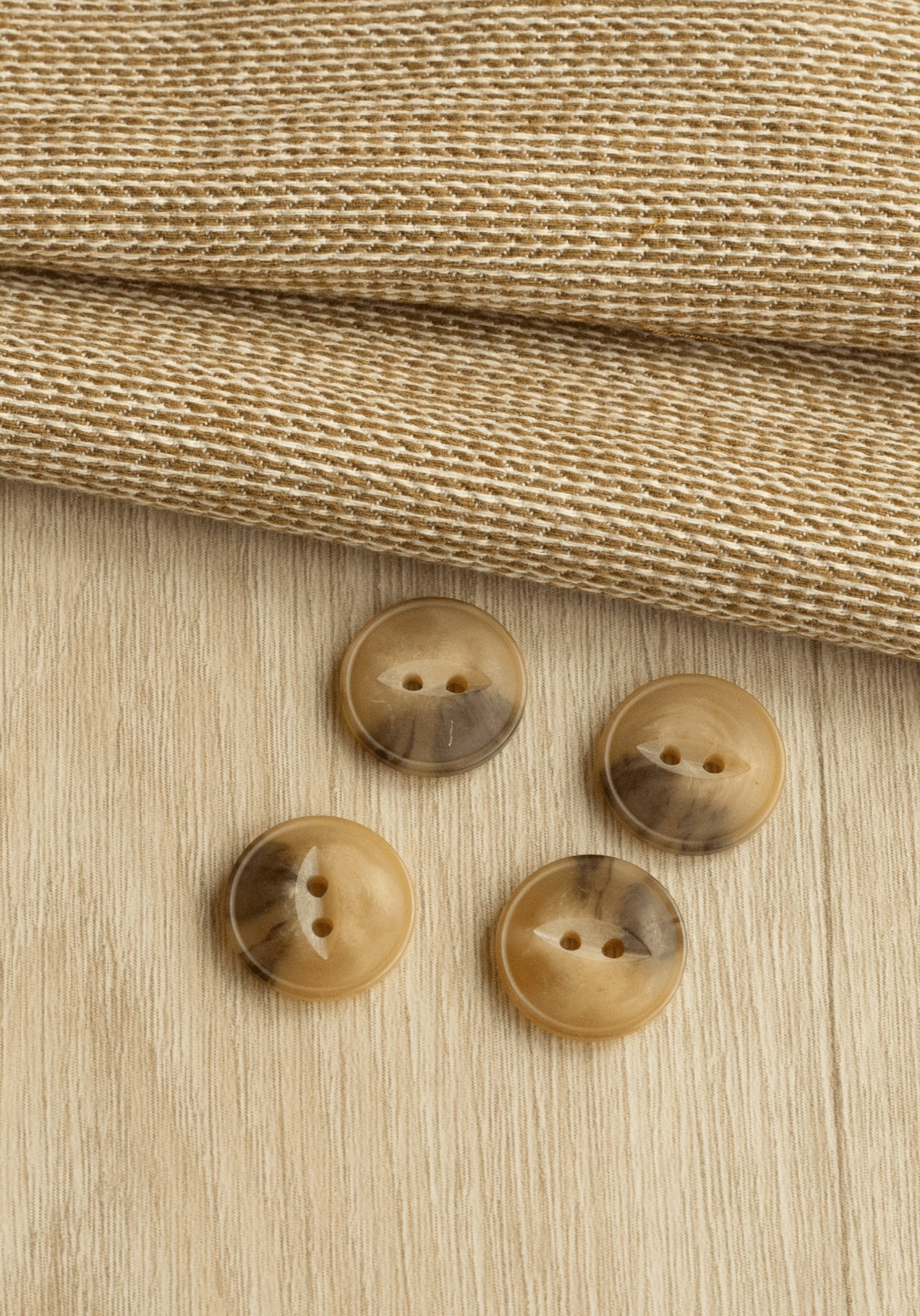 Bouton Jazz cappuccino 20 mm ou 15 mm - Maison Fauve