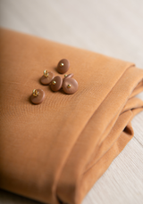 Wink Mat Fawn Shank Button - 12 and 15 mm