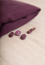 Bouton à queue Wink Mat Prune 12 mm et 15 mm