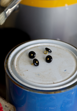 Bouton à queue Wink noir 10 mm