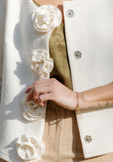 Boutons pression à coudre Bohin – 21 mm (Argent) – lot de 4