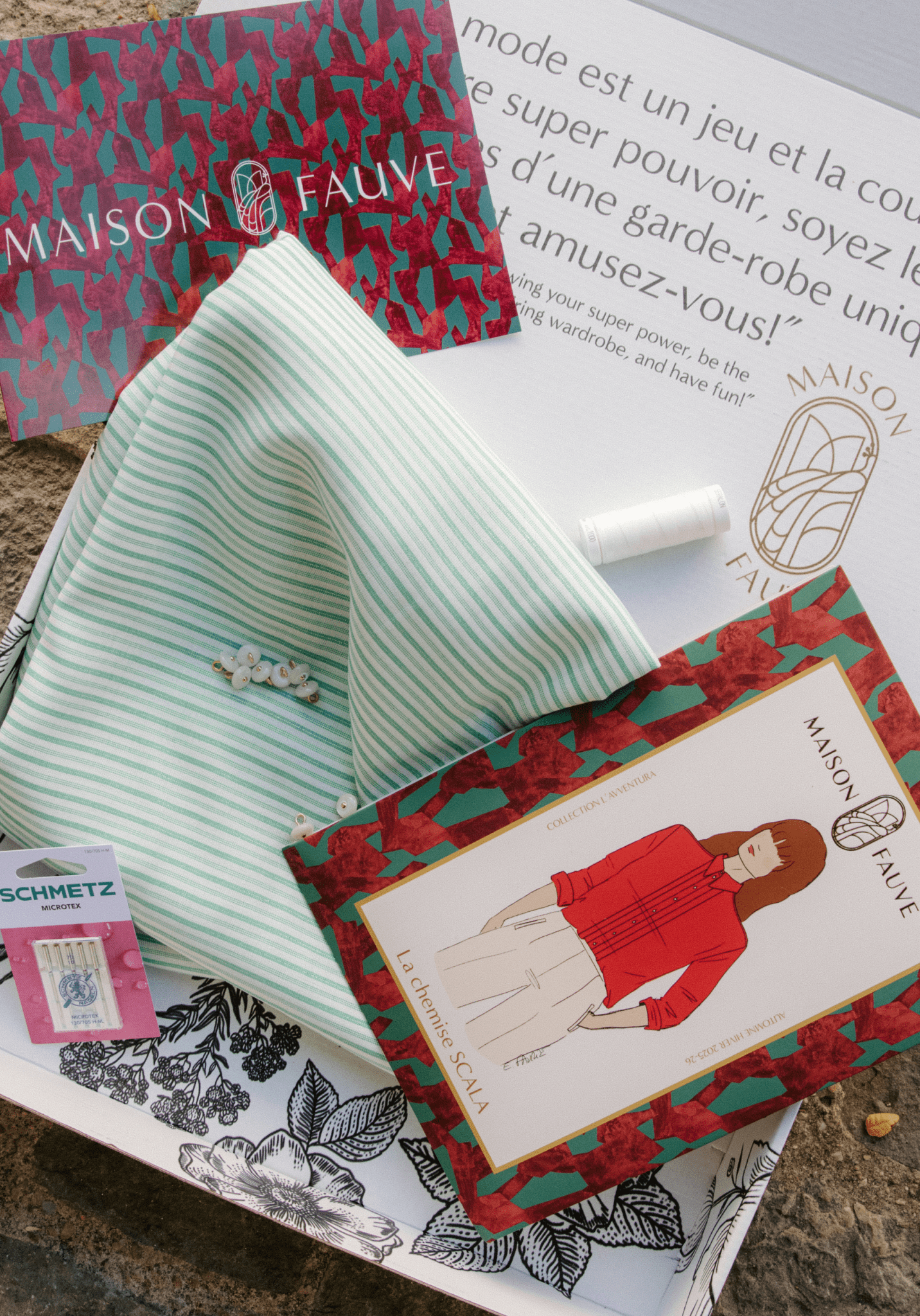 Box Couture - La chemise Scala - Maison Fauve