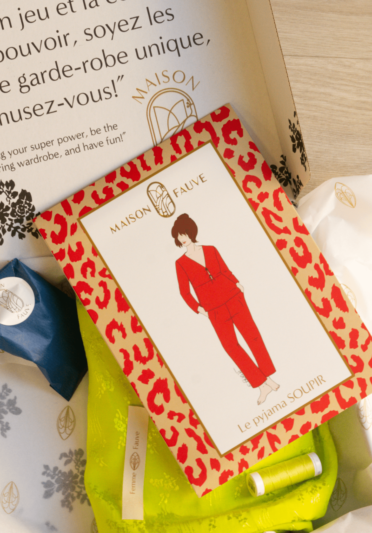 Box Couture - Le Pyjama Soupir - Maison Fauve
