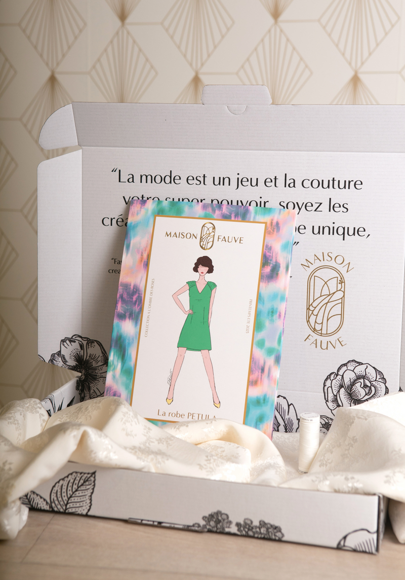 Box Couture - La robe blouse PÉTULA