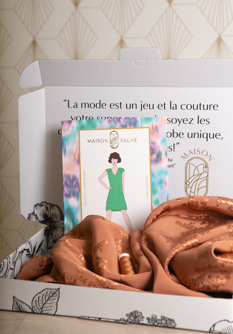 Box Couture - La robe blouse PÉTULA
