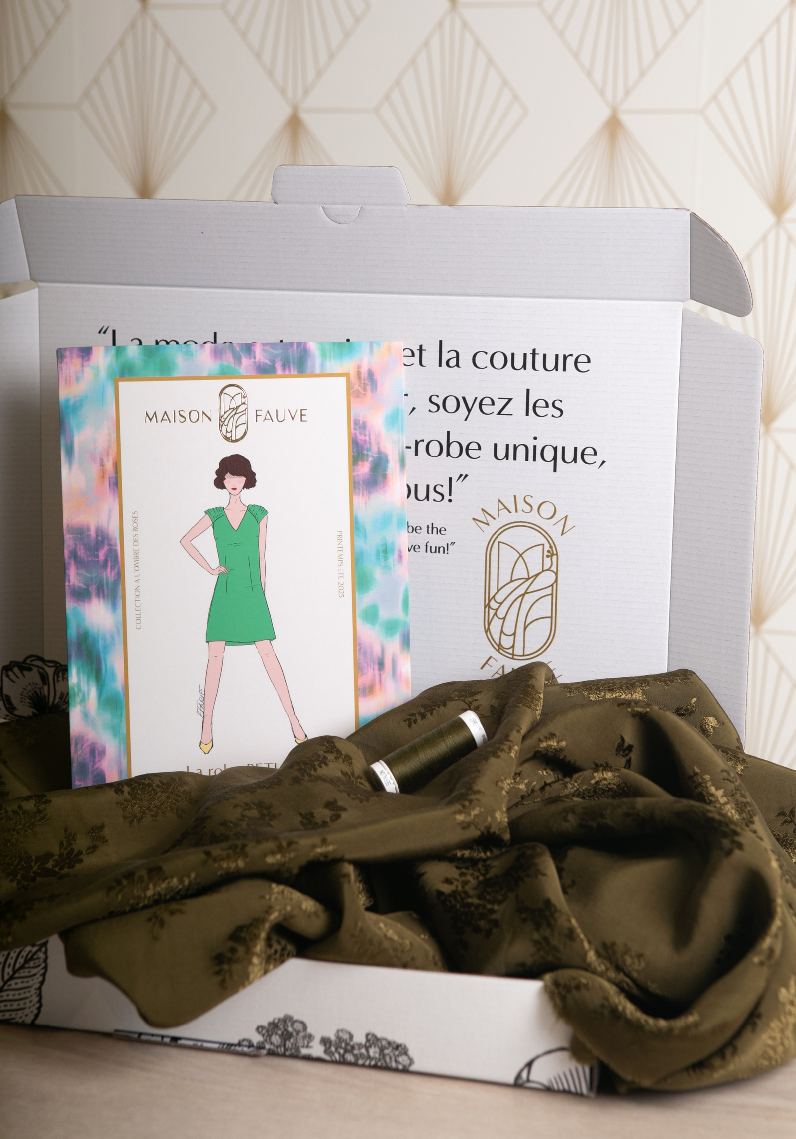 Box Couture The PETULA blouse dress – Maison Fauve