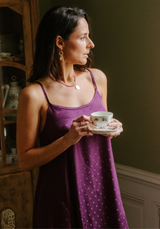 Valentine's Day babydoll sewing kit - Paola and Jacquard Lucente pattern