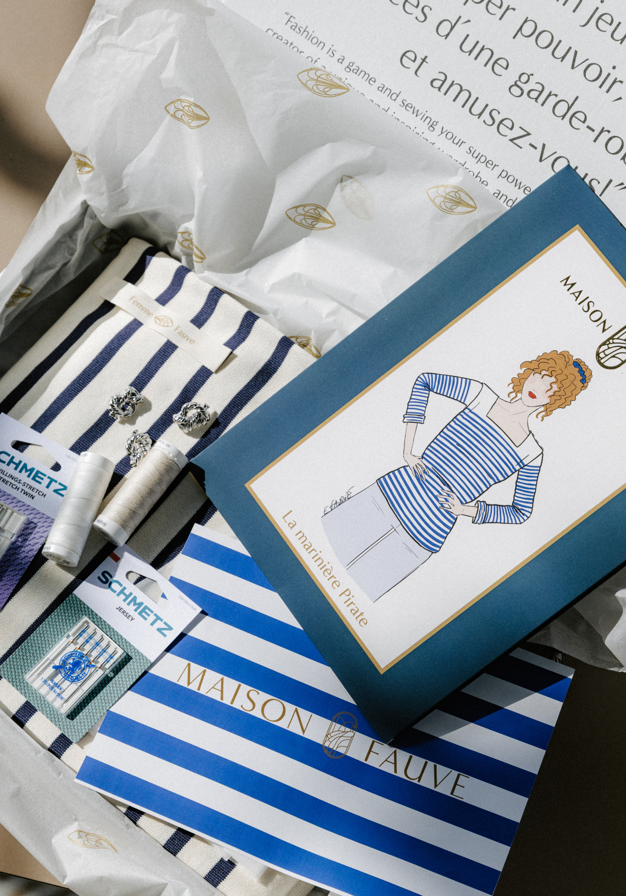 Couture Box - The Pirate Striped Top