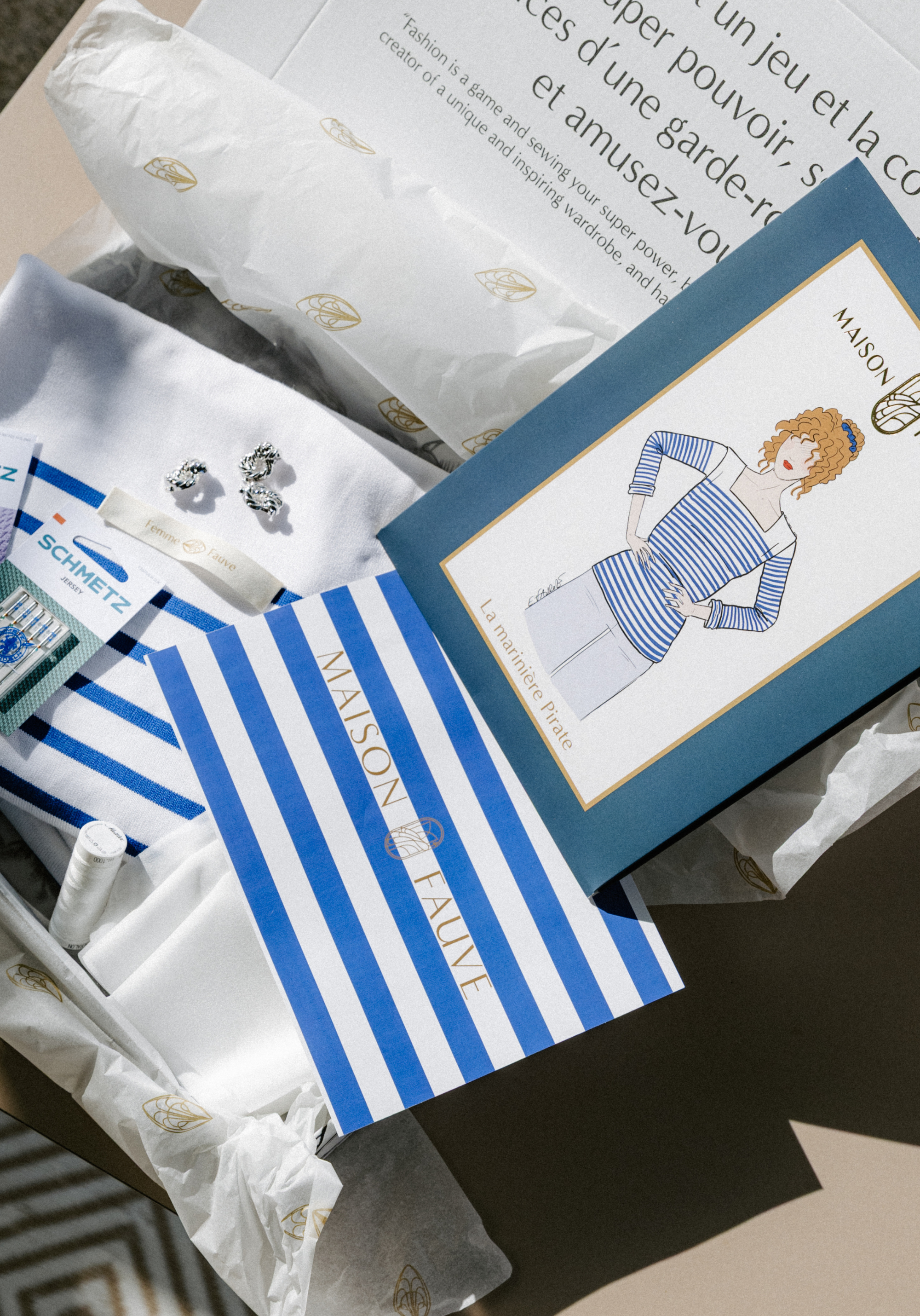 Couture Box - The Pirate Striped Top