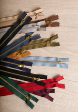 Zip braguette couture femme pour pantalon 18 cm