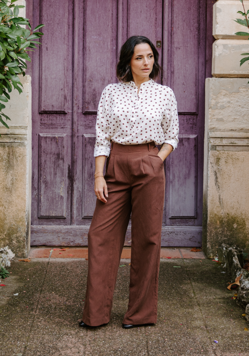 Brooklyn pants sewing pattern / Pouch pattern