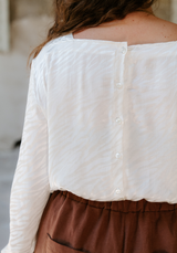 Déferlante blouse sewing pattern - Paper pattern