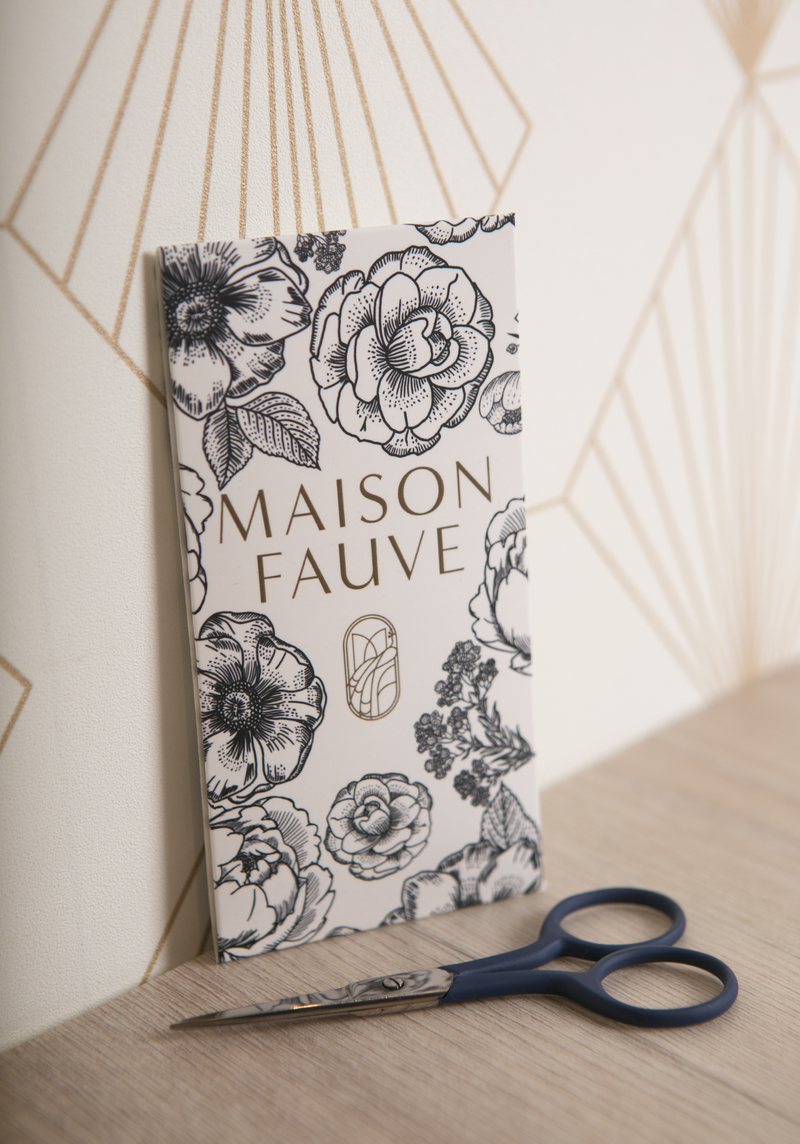 Ciseaux de brodeuse Maison Fauve – Bleu Marine